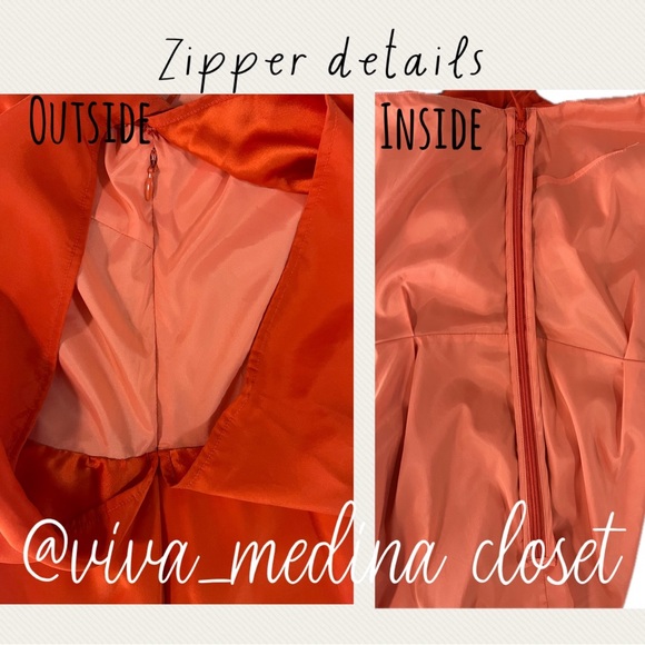 DONATED SCHOOL PROM Elizabeth and James 100% Silk dress Host Pick! - Picture 6 of 7